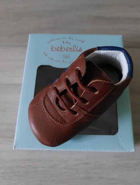 Nieuwe babyschoentjes Beberlis, maat 17, Schoentjes, Nieuw, Beberlis, Ophalen of Verzenden