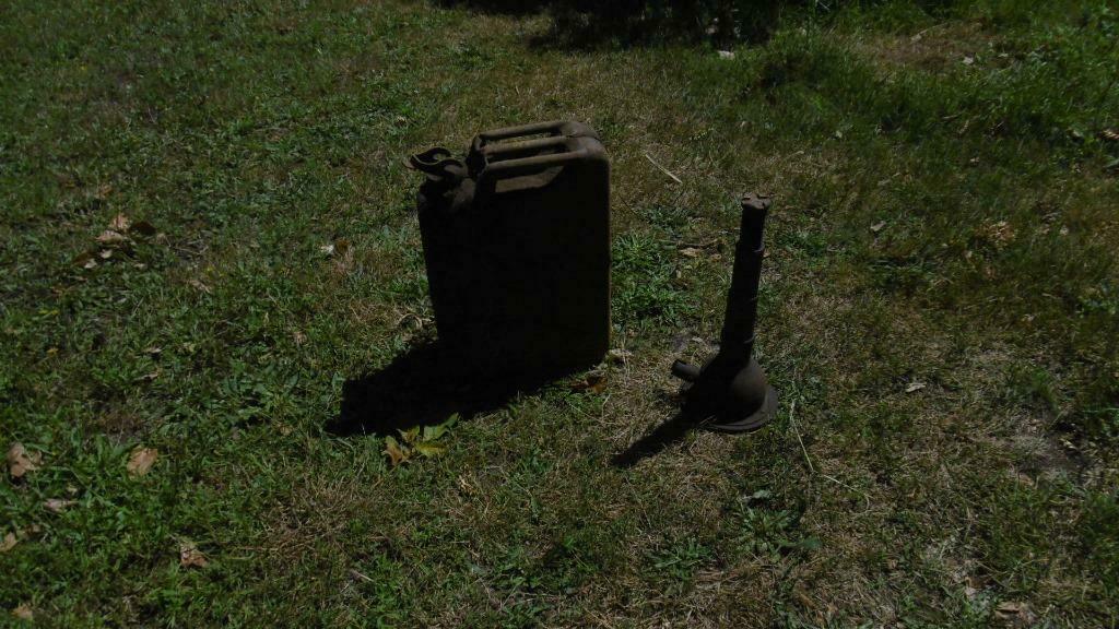 Jerrycan, Ophalen