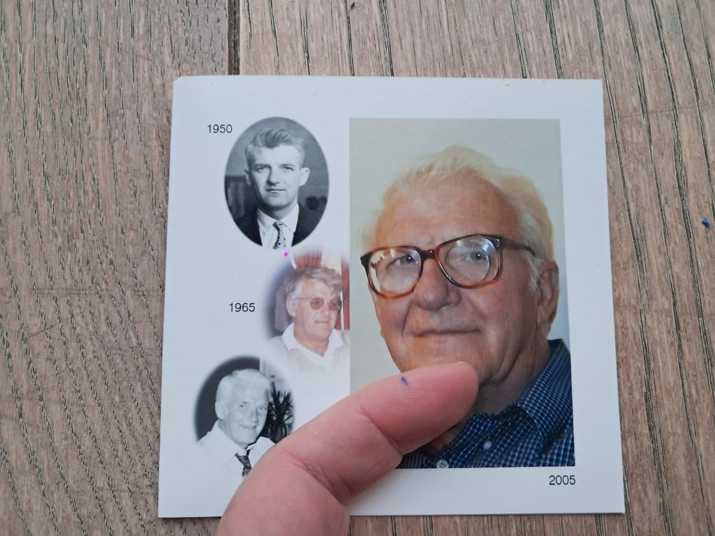 Bp Dr. Prof. Maurits Verzele, De Panne 1923 - Gent 2008, Verzamelen, Bidprentjes en Rouwkaarten, Ophalen of Verzenden