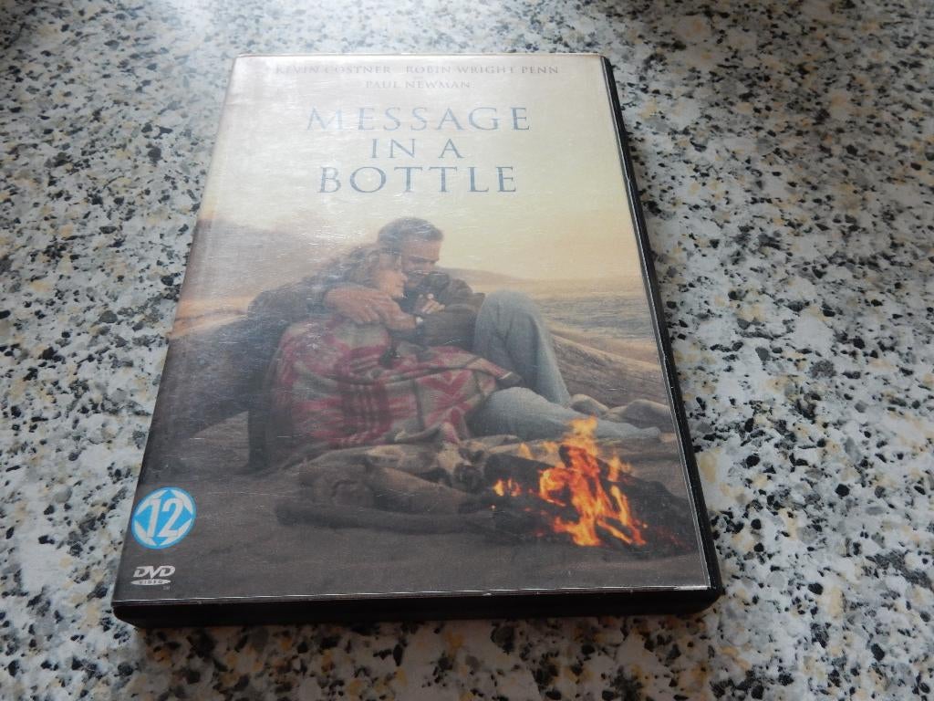 nr.2368- Dvd: message in a bottle - drama, Vanaf 12 jaar, Ophalen of Verzenden