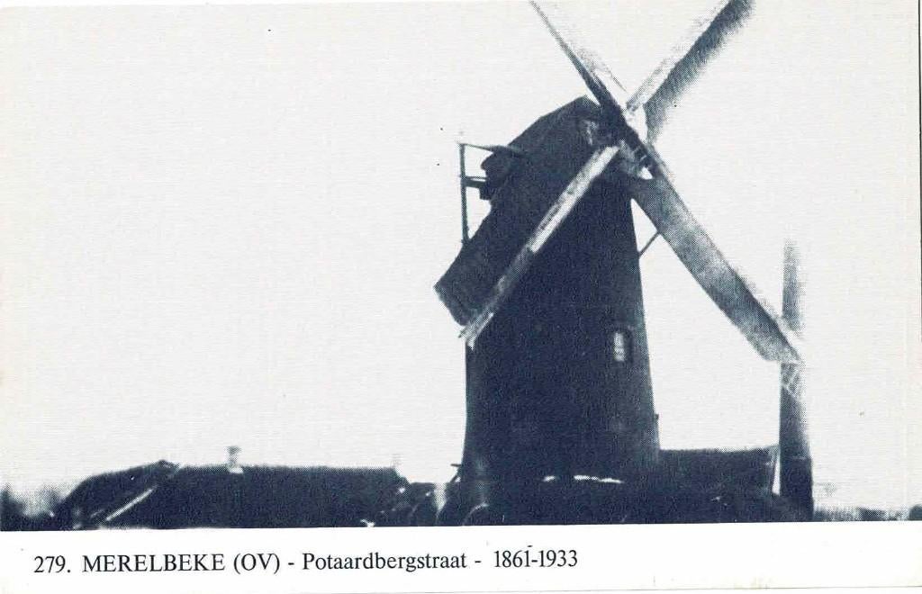 Merelbeke - Potaardbergstraat, Ophalen of Verzenden, 1980 tot heden, Ongelopen, Oost-Vlaanderen