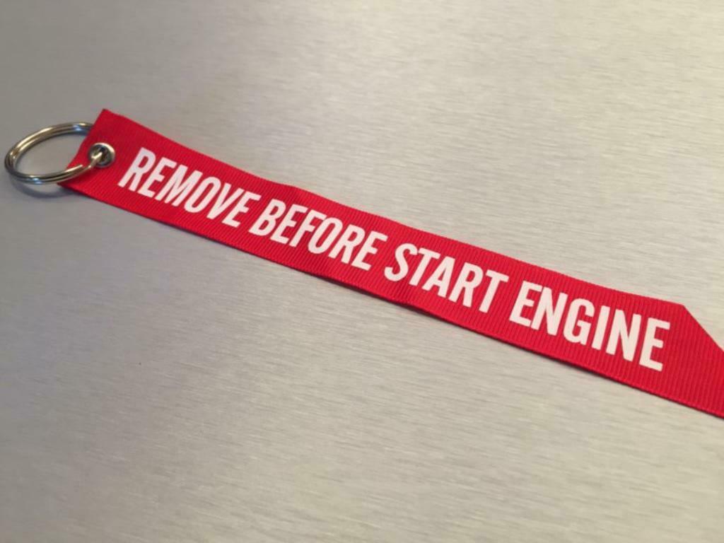 Nieuw : Remove Before Start Engine Sleutelhanger 20cm !, Verzenden, Nieuw, Transport