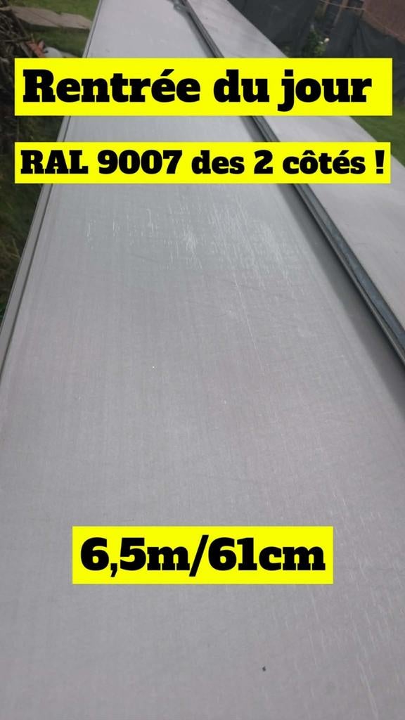 Panneaux RAL 9007, Bricolage & Construction, Plaques & Panneaux, Enlèvement