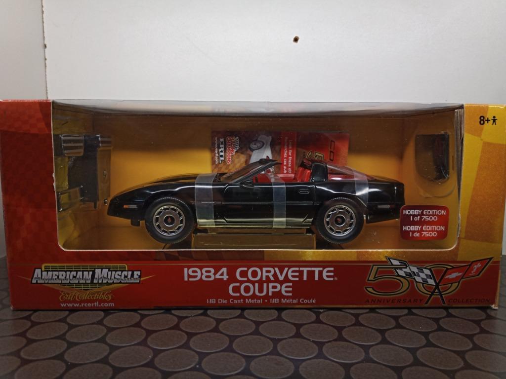 Corvette Coupé 1988 ERTL limited 1/18, Hobby & Loisirs créatifs, Voitures miniatures | 1:18, Enlèvement ou Envoi, Neuf, Voiture