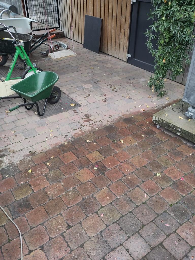 Klinkers 15 x 15 x 6 cm, herfstkleur, 440 stuks,  9,5 m², Tuin en Terras, Brandhout, Ophalen