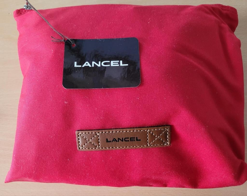 LANCEL Sac de voyage pliable, Enlèvement ou Envoi, Neuf, Rouge, Autres marques