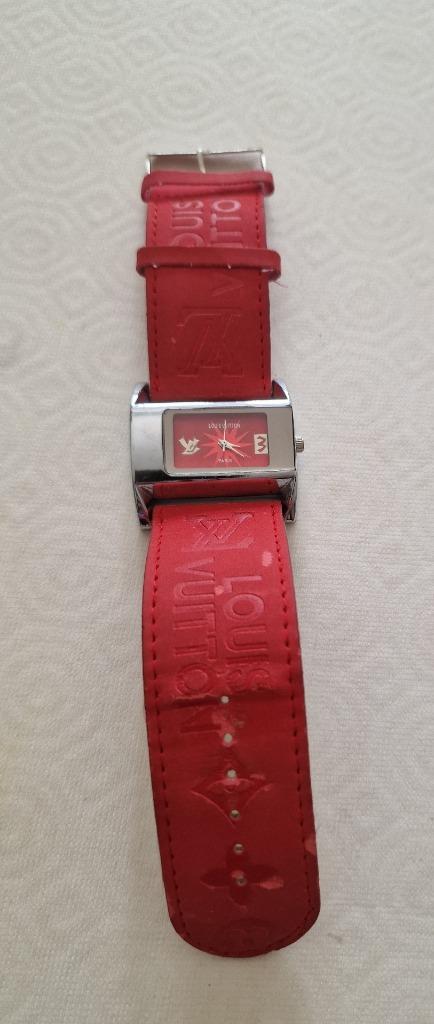 Vintage horloge Louis Vuitton, Enlèvement ou Envoi, Montre-bracelet, Avec bracelet