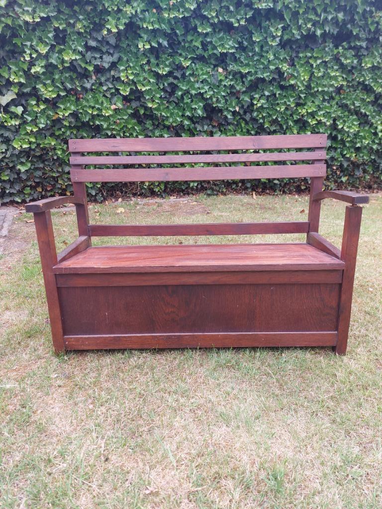 Houten bankje voor kinderen, Kinderen en Baby's, Ophalen of Verzenden, Zo goed als nieuw