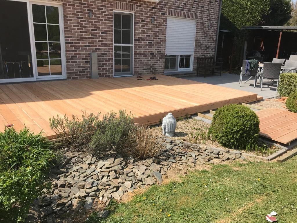 Douglas terrasplanken, Tuin en Terras, Ophalen, Planken