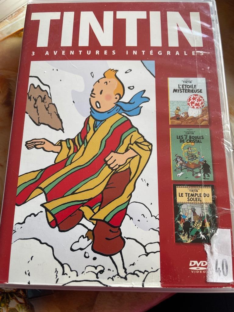DVD Tintin, Avontuur, Gebruikt, Alle leeftijden, Ophalen of Verzenden