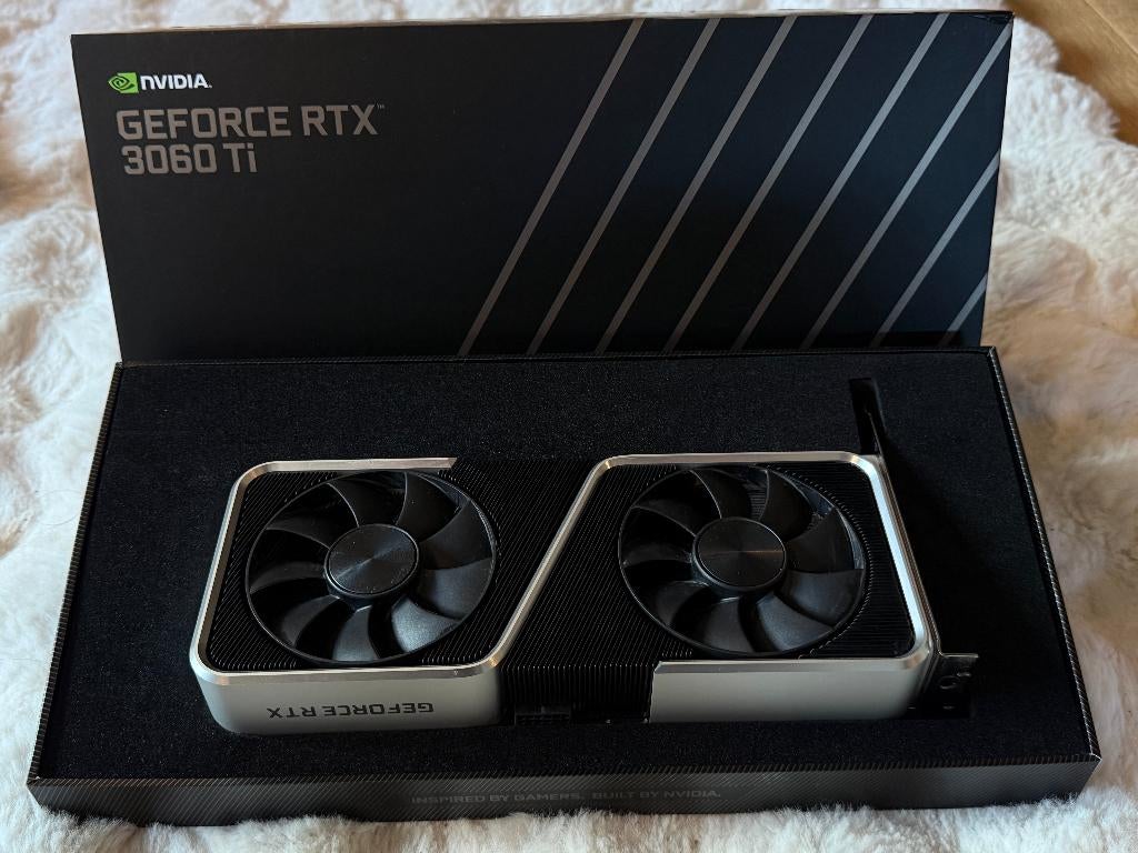 RTX 3060 Ti Founders Edition, GDDR6, PCI-Express 4, Ophalen of Verzenden, Zo goed als nieuw