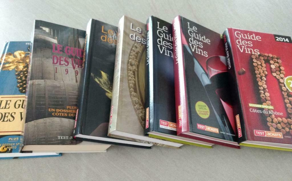 Livres Guides des vins Test achats, Enlèvement, Comme neuf
