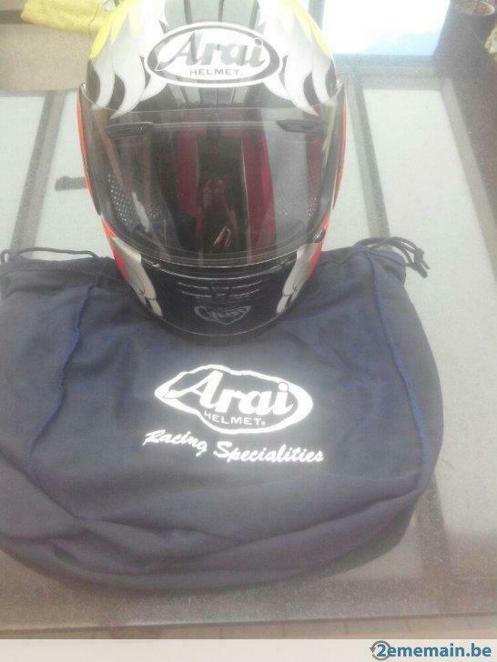 casque arai type nr 3 taille xs bon etat, Motos, Enlèvement