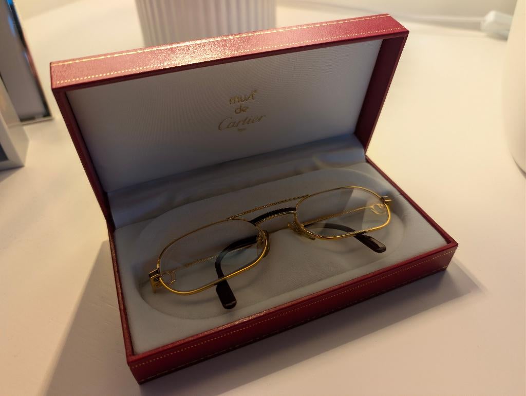 Lunettes Cartier, Enlèvement, Comme neuf, Lunettes, Autres marques