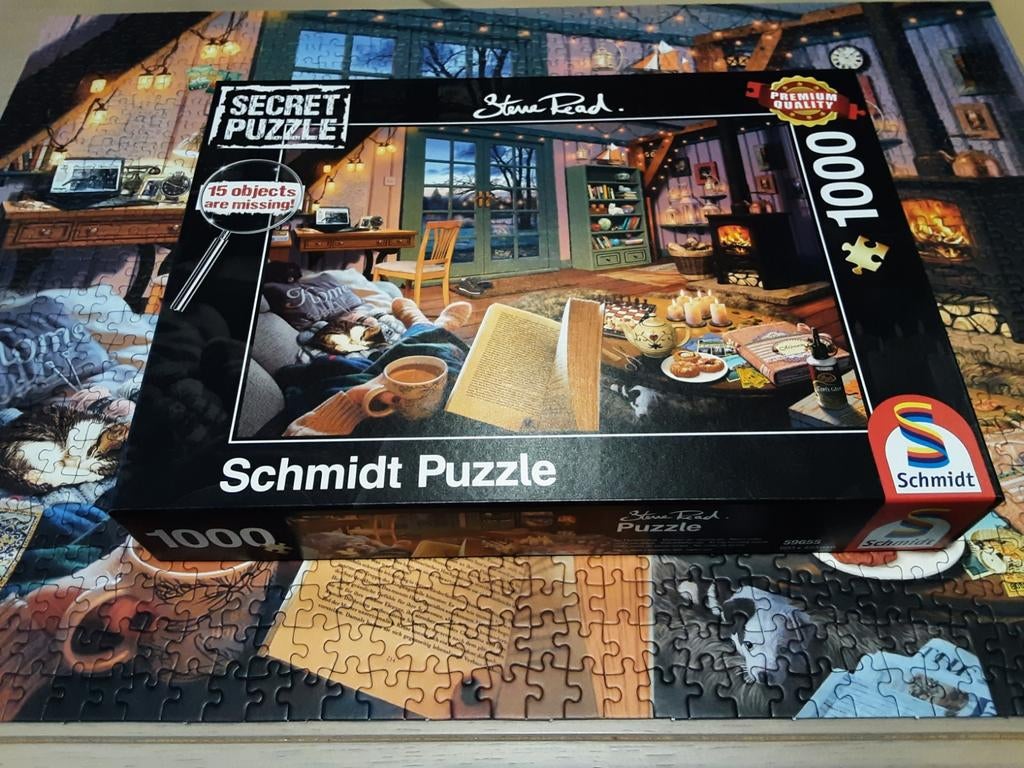 Puzzel 1000 stukken, Ophalen, Zo goed als nieuw