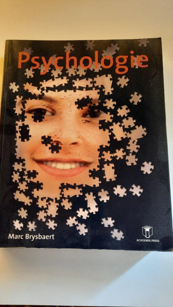 Boek Psychologie - Marc Brysbaert ISBN 9789038209036, Enlèvement ou Envoi, Utilisé, Academia Press