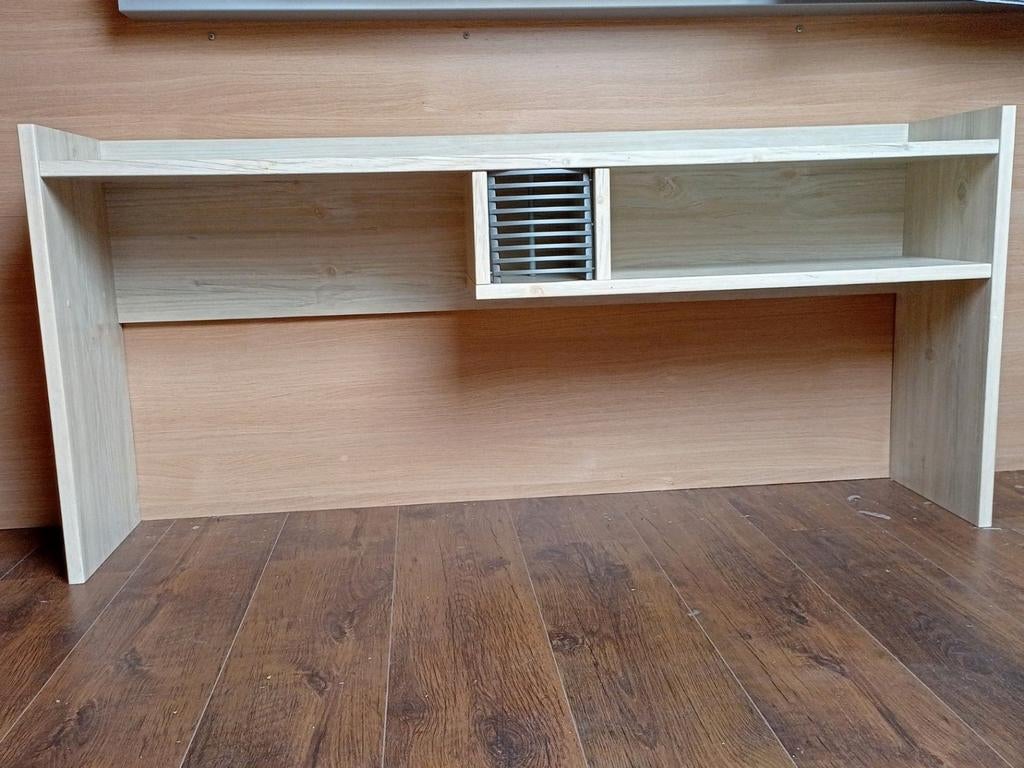 Bureau met opzet, bureaustoel en Hoekkast., Enlèvement, Utilisé