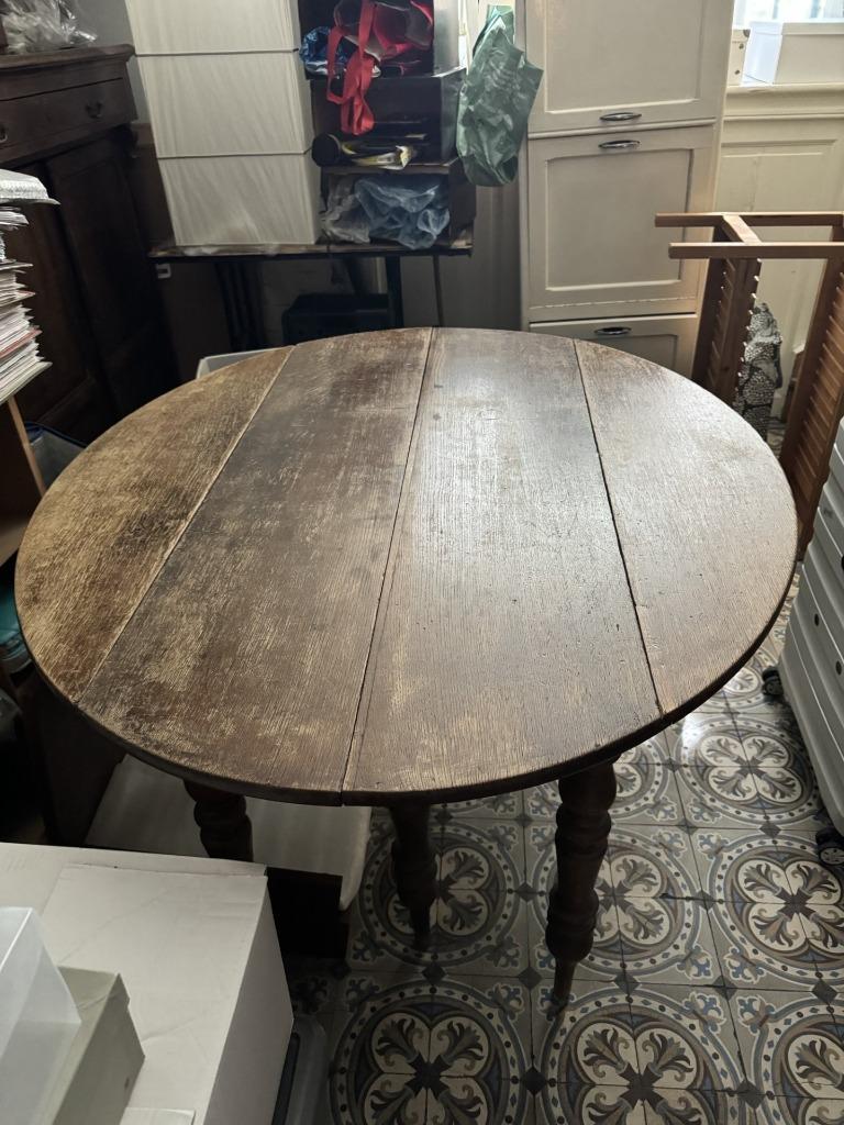Table à manger ancienne, Antiek, 100 à 150 cm, Cinq personnes ou plus, 100 à 150 cm