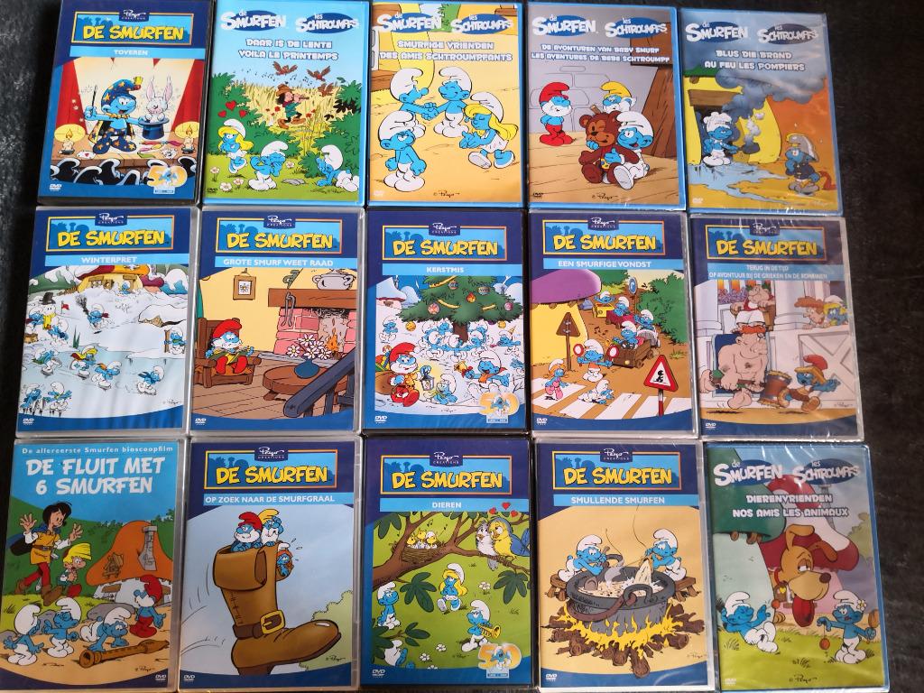 De smurfen dvd's uit te kiezen, Ophalen of Verzenden