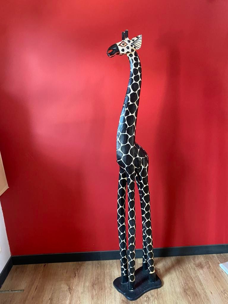 Groot giraffe beeld, Ophalen, Nieuw