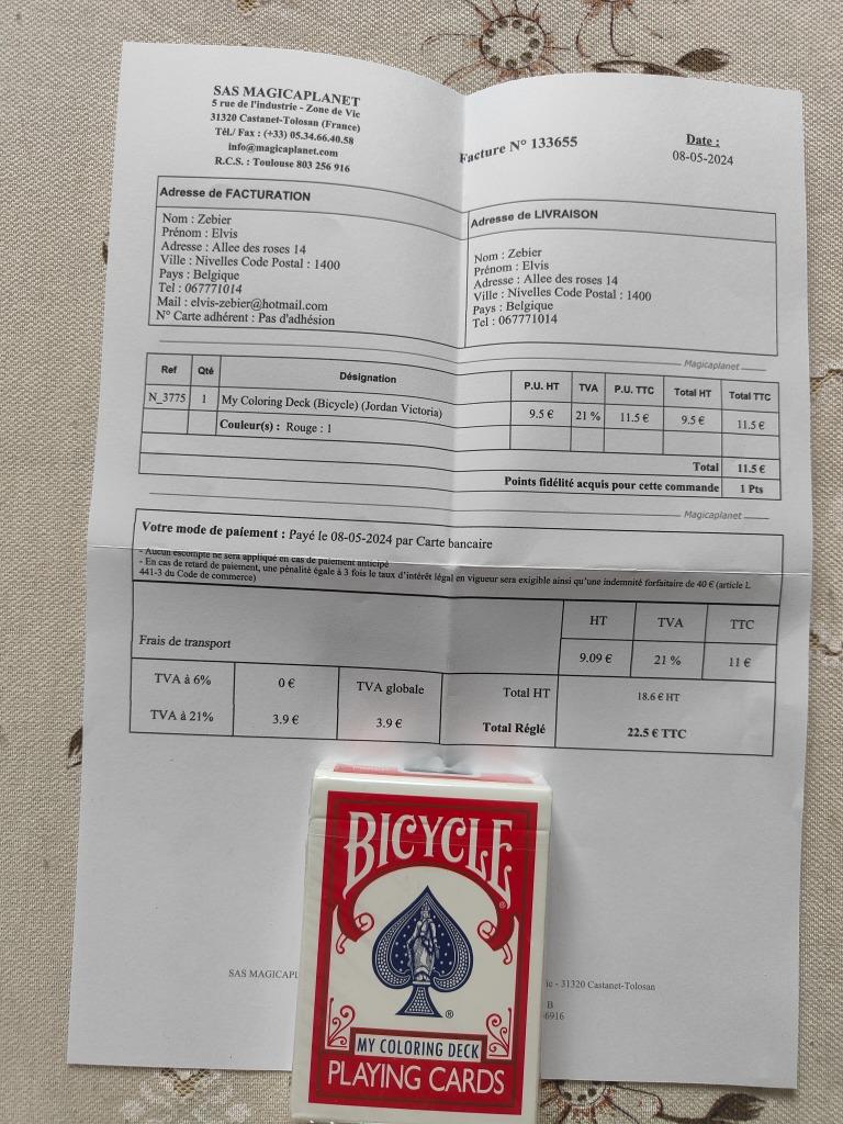jeux de carte magie, Enlèvement, Neuf