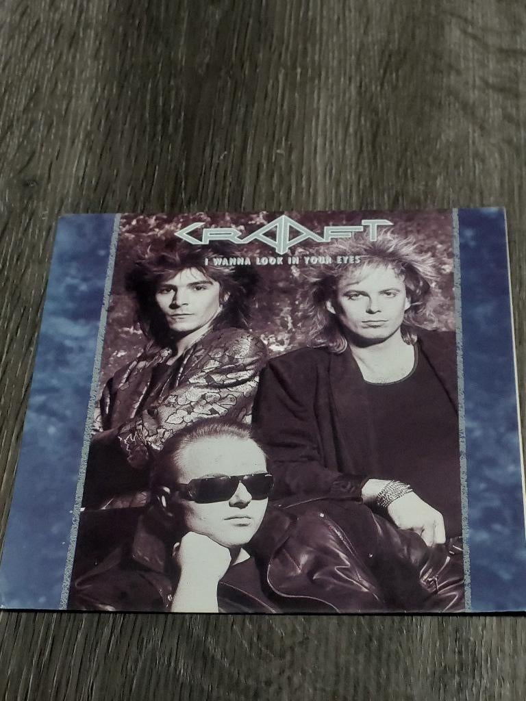 CRAAFT i wanna look in your eyes 45t, Enlèvement ou Envoi, Single, Comme neuf, 7 pouces