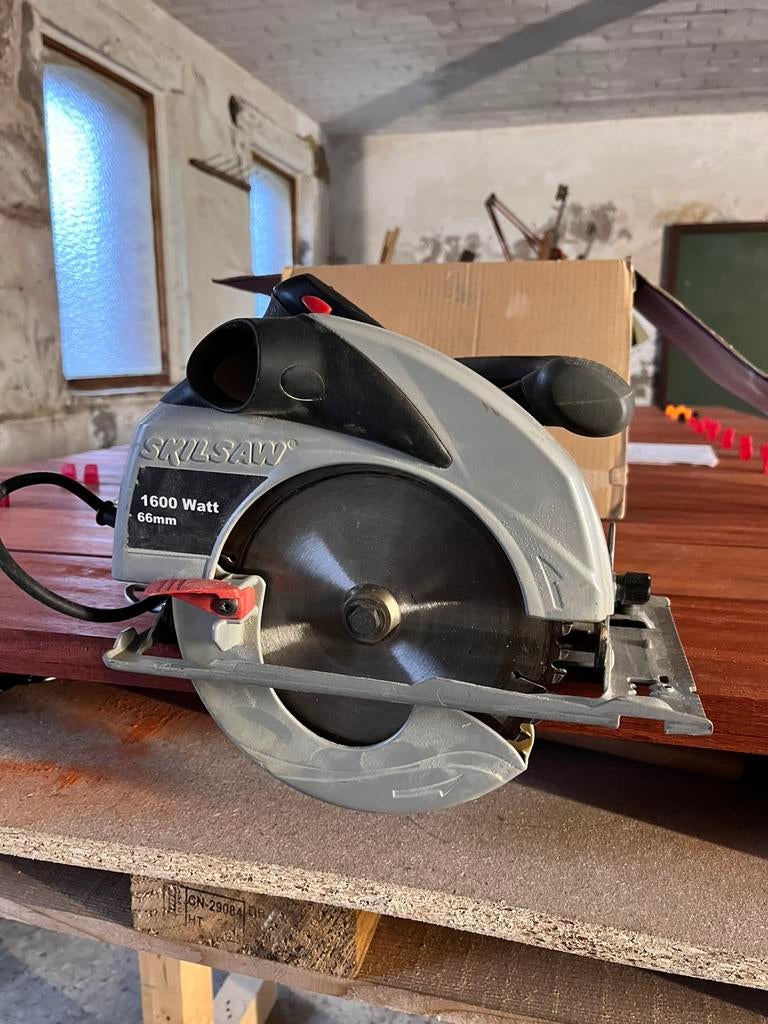 Skil cirkelzaag type 5866 66mm, Doe-het-zelf en Bouw, Ophalen, Zo goed als nieuw