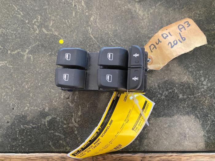 Commutateur vitre électrique d'un Audi A3, Enlèvement ou Envoi, 3 mois de garantie, Utilisé