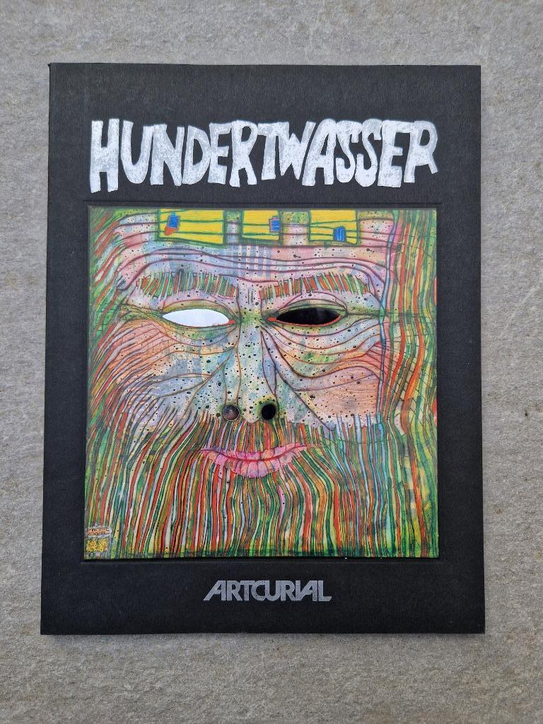 Hundertwasser - Peintures Récentes - 1982 - Art Crucial, Peinture et dessin, Enlèvement ou Envoi, Utilisé, Hundertwasser