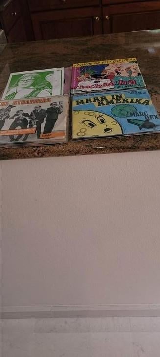Lot van 13 singels  nederlandstalig zie lijst, Cd's en Dvd's, Vinyl | Nederlandstalig, Ophalen, Gebruikt