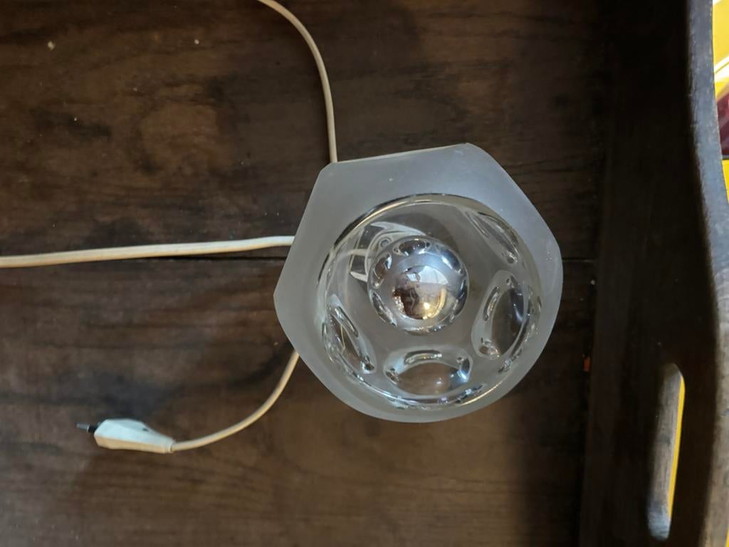 Bijzetlampje, jaren 70. Ice Cube Peill&Putzler, Ophalen of Verzenden