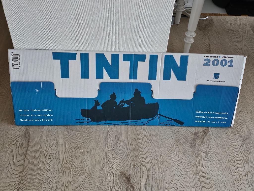 Tintin Calendrier Luxe 2001 Herge Theme Bateaux Grand Modele, Enlèvement ou Envoi