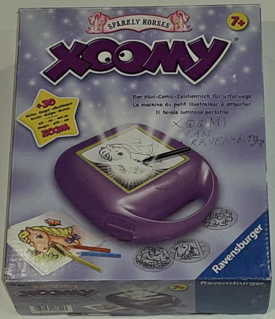 Xoomy paarden - tekenprojector, Ophalen, Gebruikt, Papier, Schets- of Tekenboek