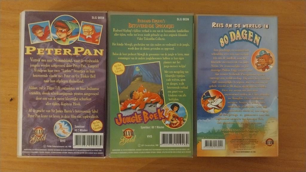 SLAM Gold videocassettes, Alle leeftijden, Ophalen of Verzenden, Gebruikt, Nederlandstalig