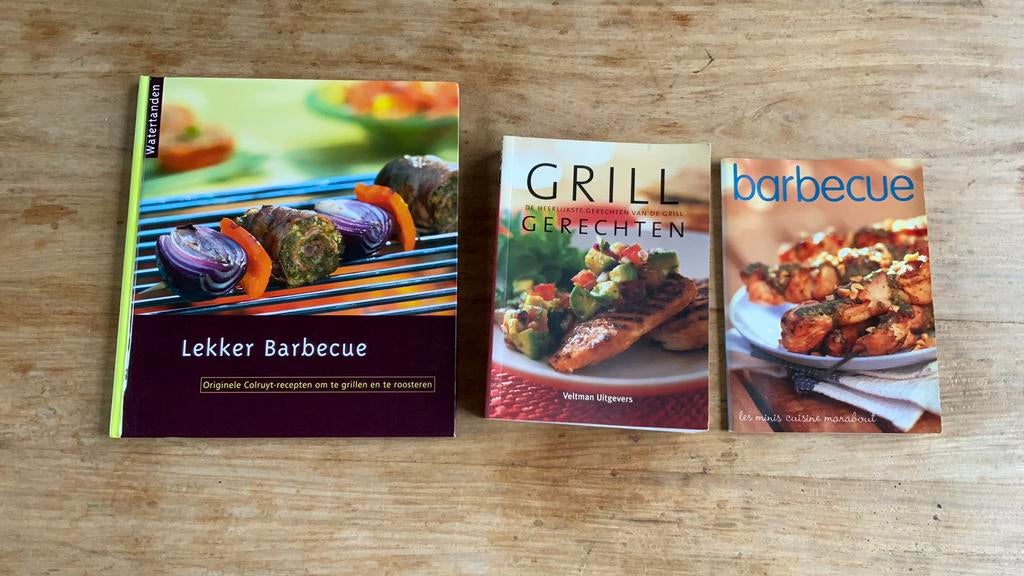 Grillgerechten / Barbecue (mini cuisine marabout)/lekker bbq, Enlèvement ou Envoi, Comme neuf