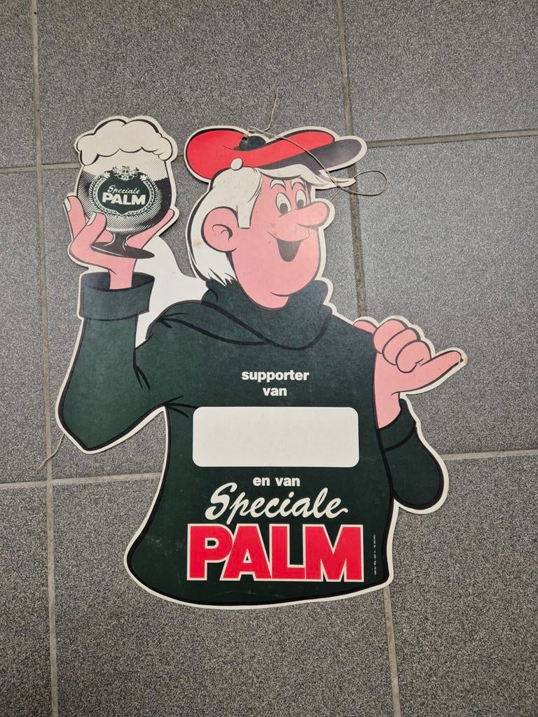 Palm bier reclame, Verzamelen, Ophalen, Zo goed als nieuw, Reclamebord, Plaat of Schild, Palm