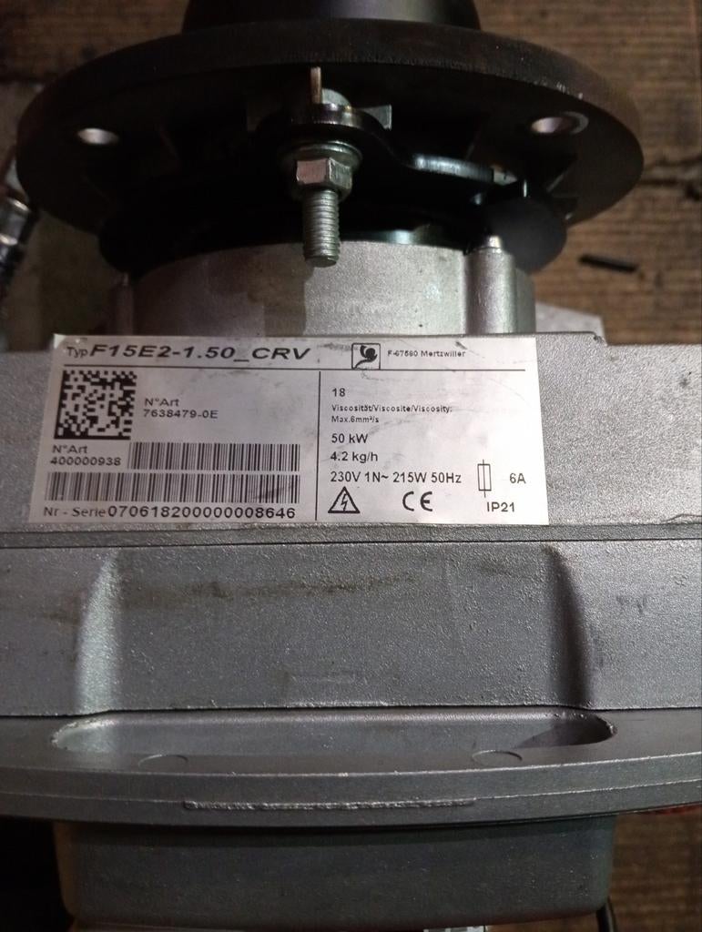 Brûleur pour chaudières ventouses et ou condensation, Enlèvement ou Envoi