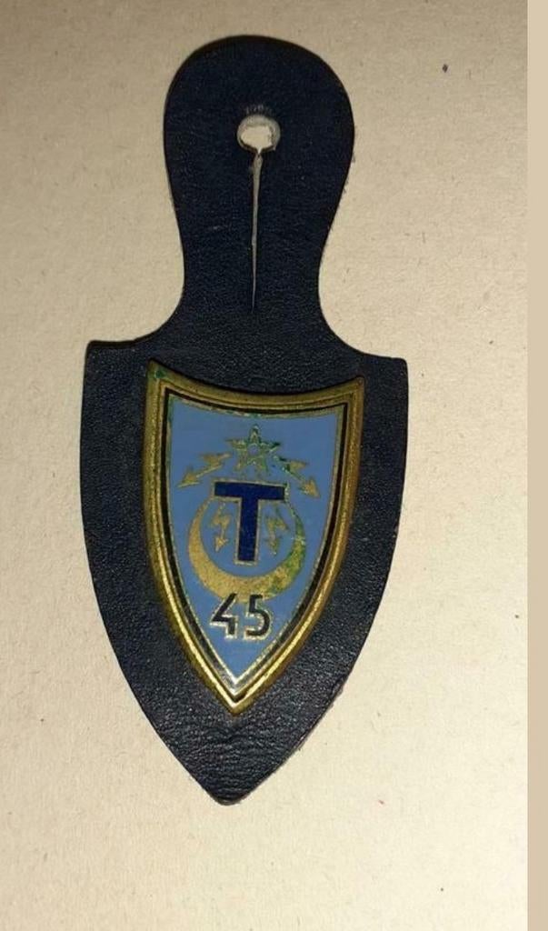 § pucelle badge 45eme bataillon des transmissions france dra, Enlèvement ou Envoi, Armée de terre, Emblème ou Badge