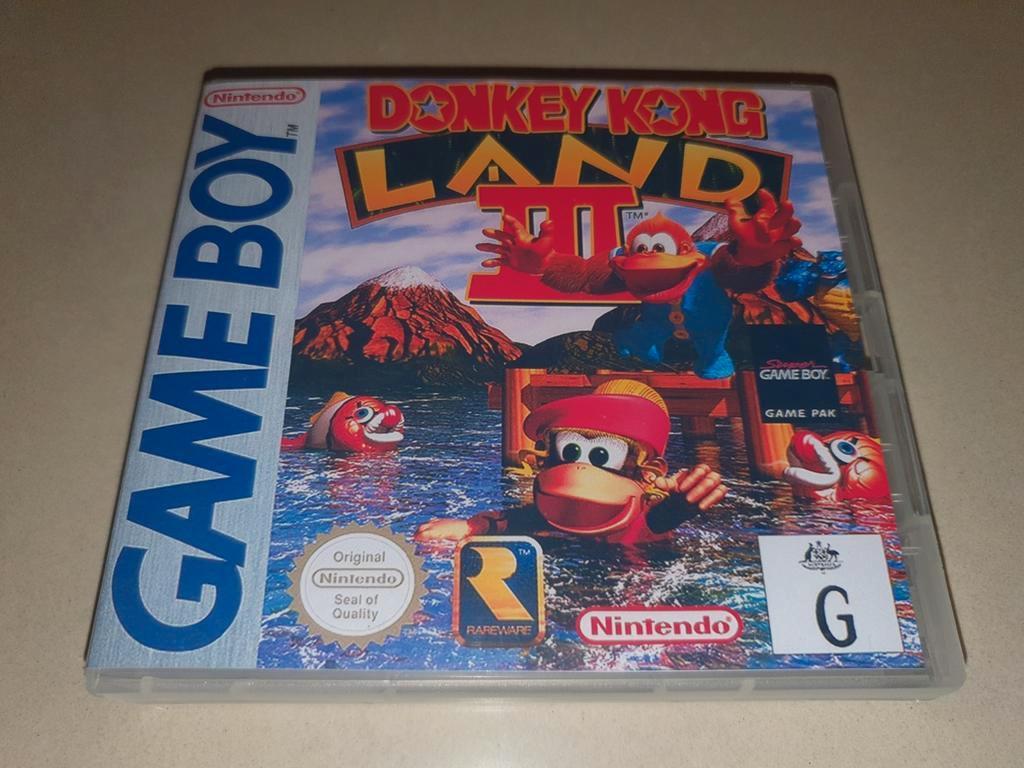 Donkey Kong Land 3 Game Boy GB Game Case, Envoi, Comme neuf