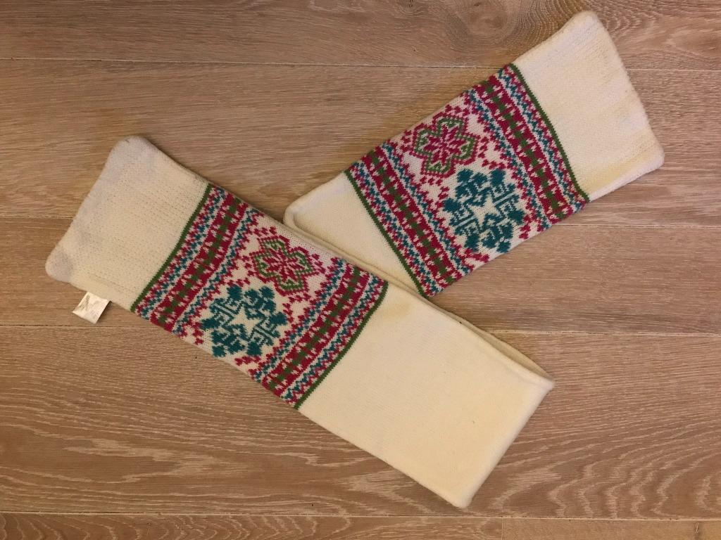 Sjaal gebreid/binnenin fleece, Gebruikt, Meisje, 110 t/m 116, Ophalen of Verzenden