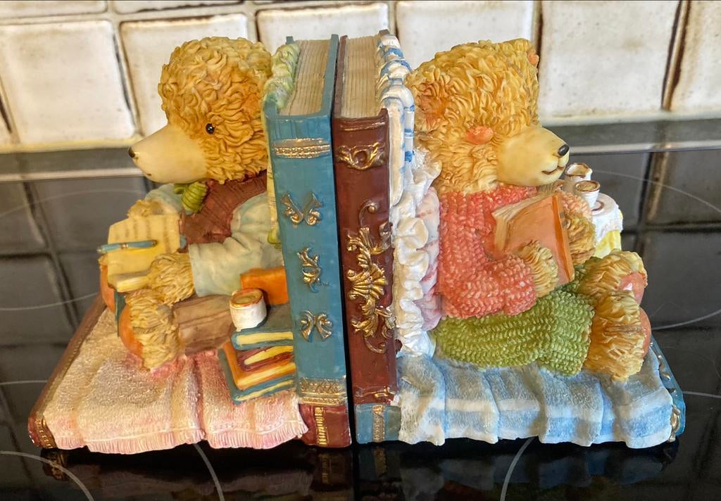 Serre-livres en forme d'ours., Enlèvement ou Envoi, Comme neuf, Ours