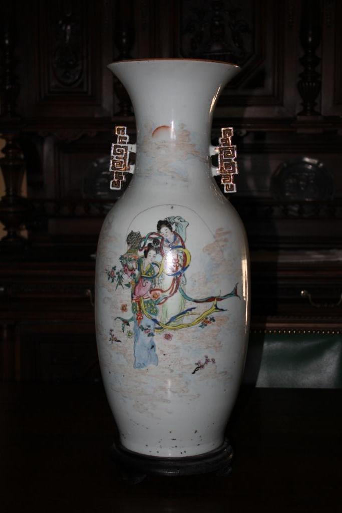 Chinese vaas, Ophalen