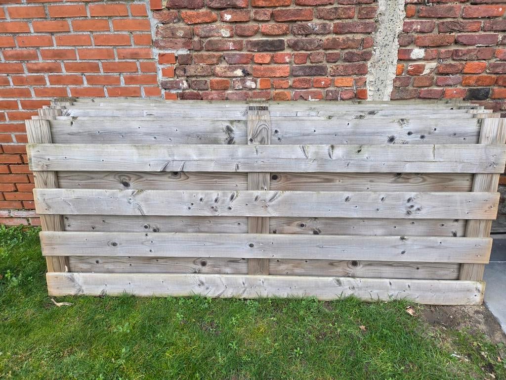 Tuinpanelen 7x 80 op 198, Ophalen, Zo goed als nieuw