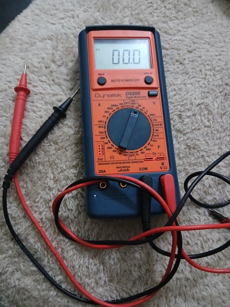 Multimeter 50 €, Doe-het-zelf en Bouw, Meetapparatuur, Ophalen of Verzenden, Multimeter