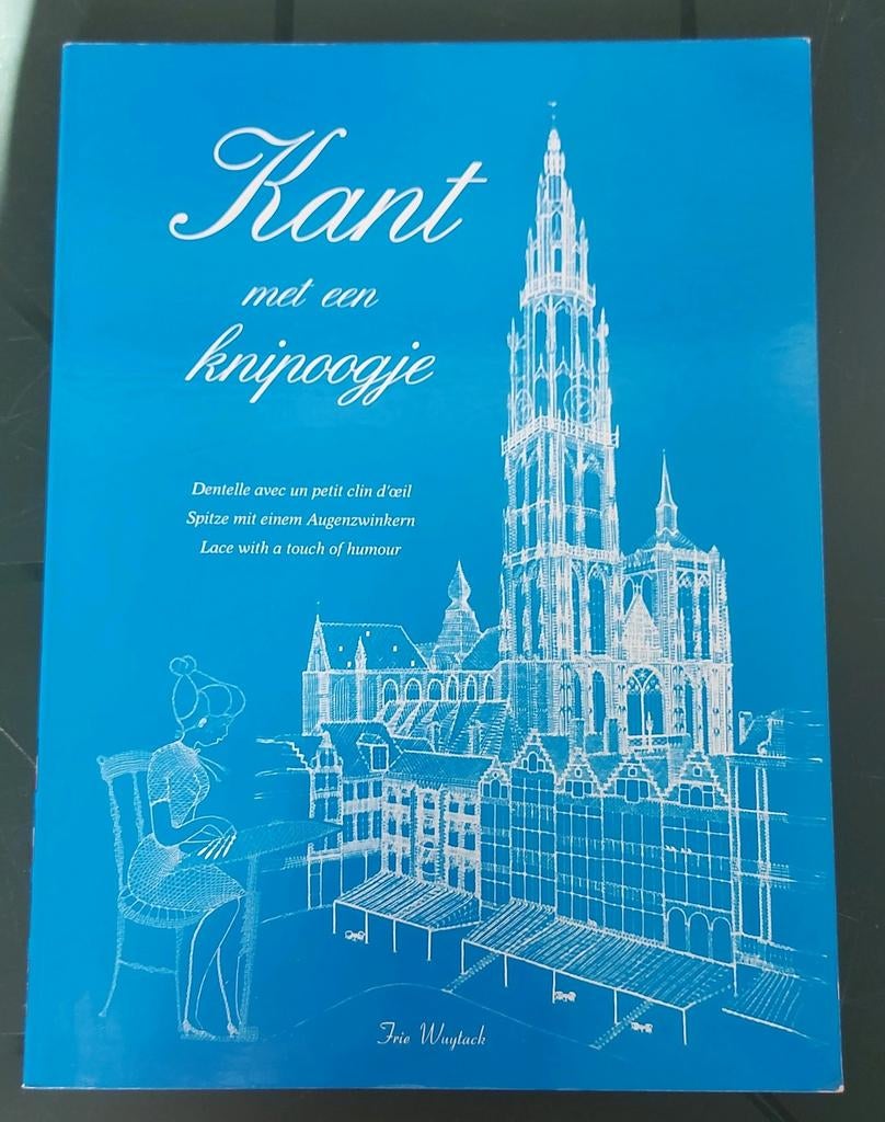 Kantklossen kloskant Kant met een knipoogje, Ophalen of Verzenden, Zo goed als nieuw, Patronen