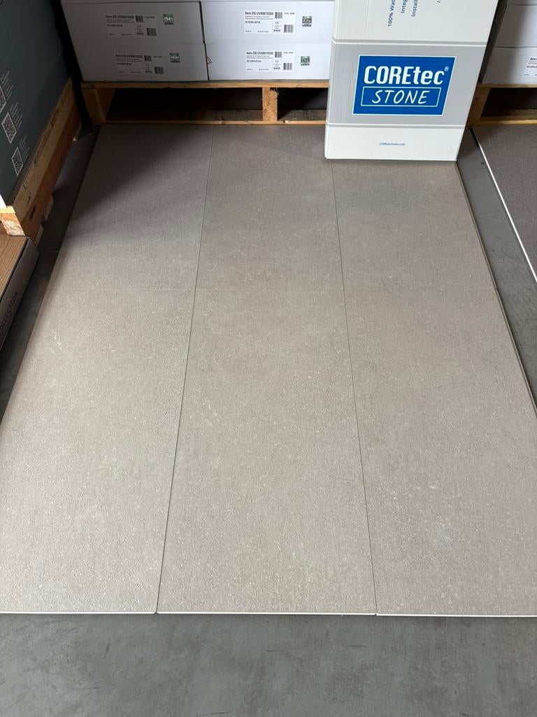 COREtec pvc vloer, Enlèvement