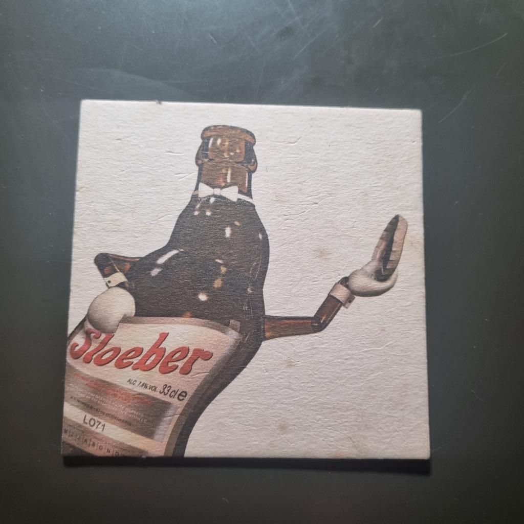 Sous Bock Sloeber (modèle 3), Enlèvement ou Envoi, Utilisé, Sous-bock, Autres marques