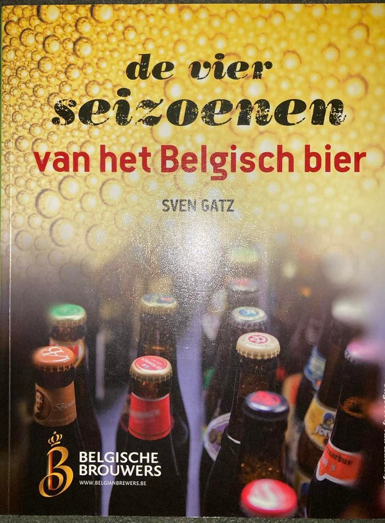 Sven Gatz - De vier seizoenen van het Belgisch bier, Boeken, Verzenden, Zo goed als nieuw, Sven Gatz