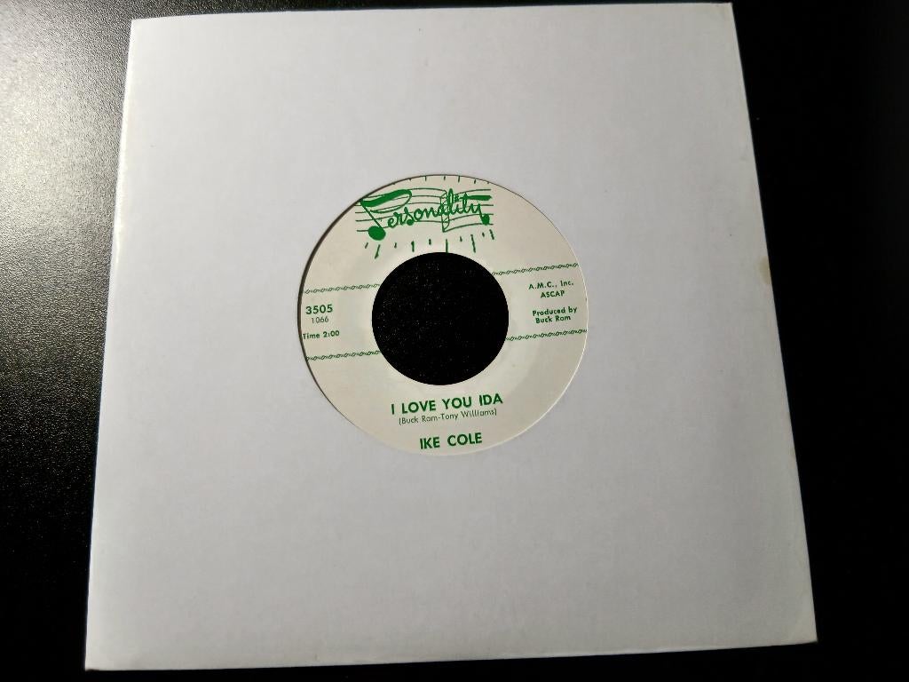 Ike Cole – I Love You Ida - '7 "Popcorn Oldie", 7 inch, Single, Ophalen of Verzenden, Zo goed als nieuw