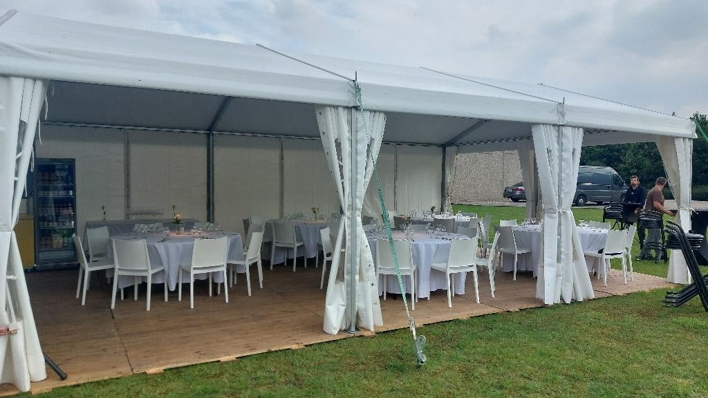 Verschillende partytenten en kadertenten te huren, Enlèvement, Comme neuf